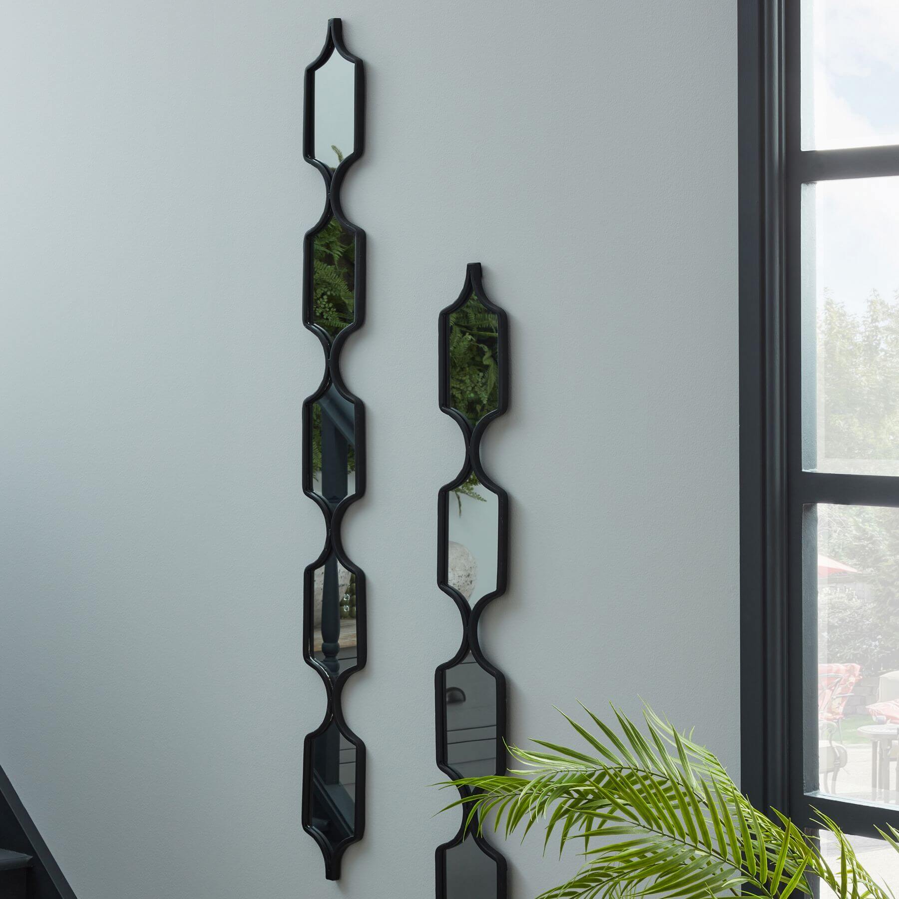 Modern Black Wall Mirror for Stylish Spaces