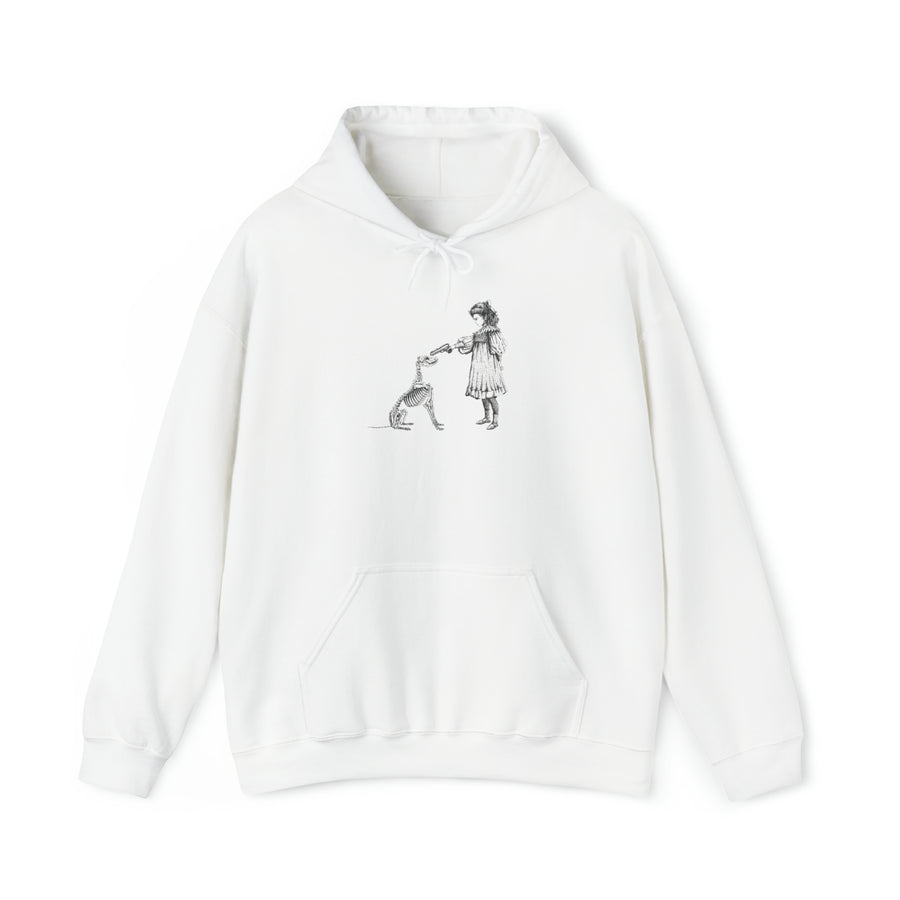 Graphic Print Unisex Hooded Sweatshirt