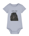 Adorable Black Chow Chow Baby Bodysuit – The Aloof Floof | Funny Baby Clothes
