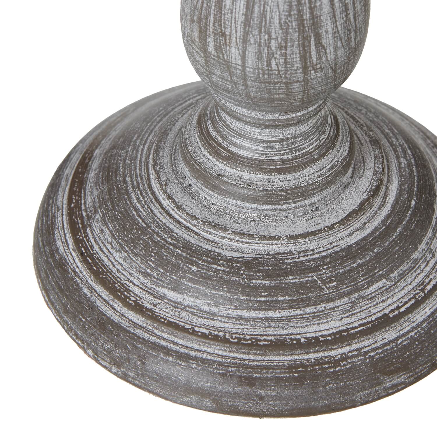 Elegant Augusta Column Lamp with Linen Shade | Timeless Lighting