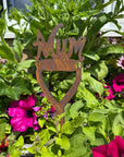 Metal Mum On A Spade Garden Decoration - Mum Remembrance Gift