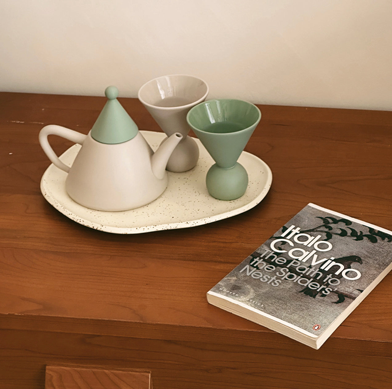 Christmas Hat Teapot Set-4