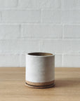 Handmade ceramic planter - Eggshell white