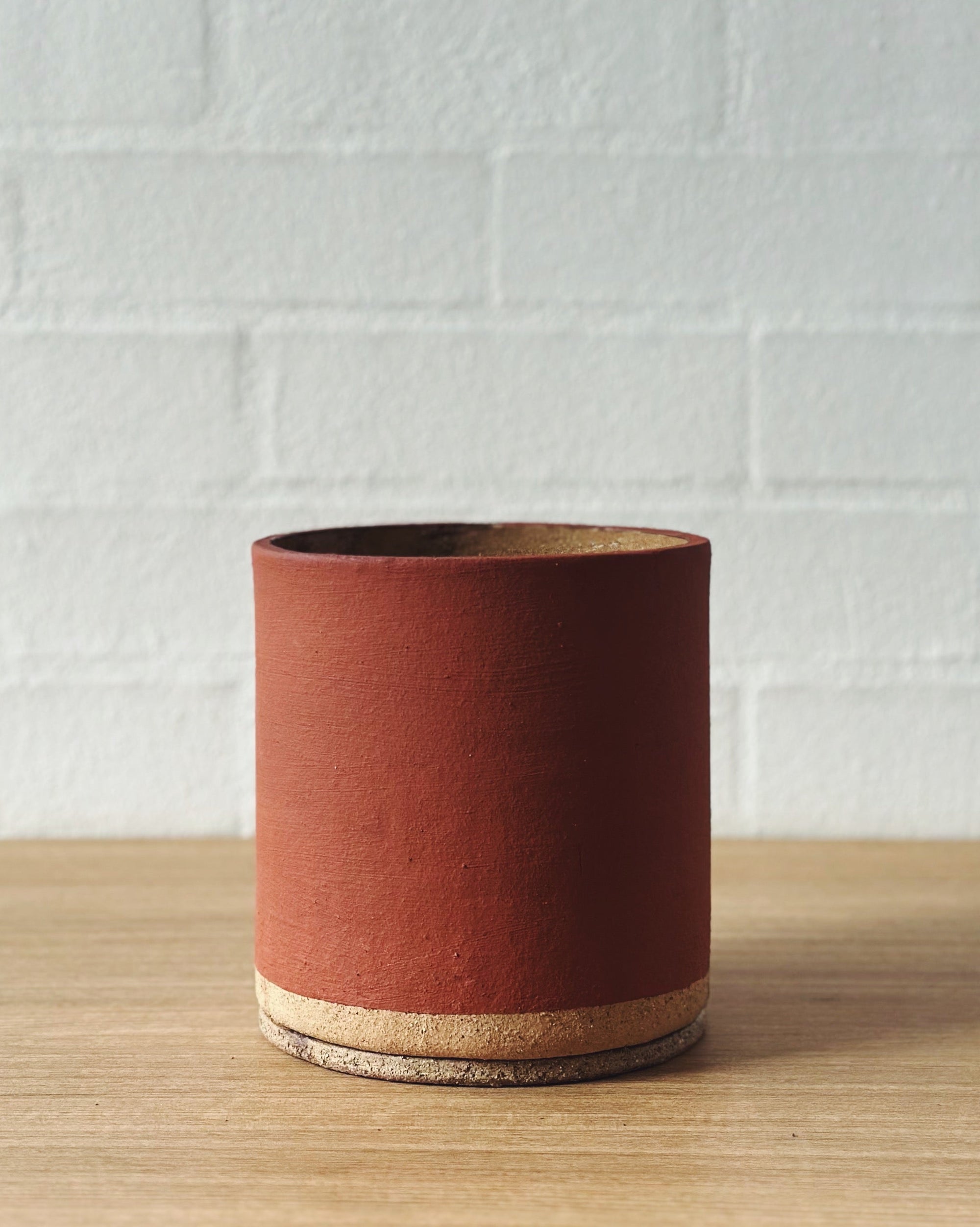 Handmade ceramic planter - Terracotta