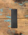12" and 5" Black Fat Font Metal Letters.