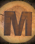 Rusty Metal Letters , Signs For The Home And Garden A–Z | Fat Font 5" Lettering