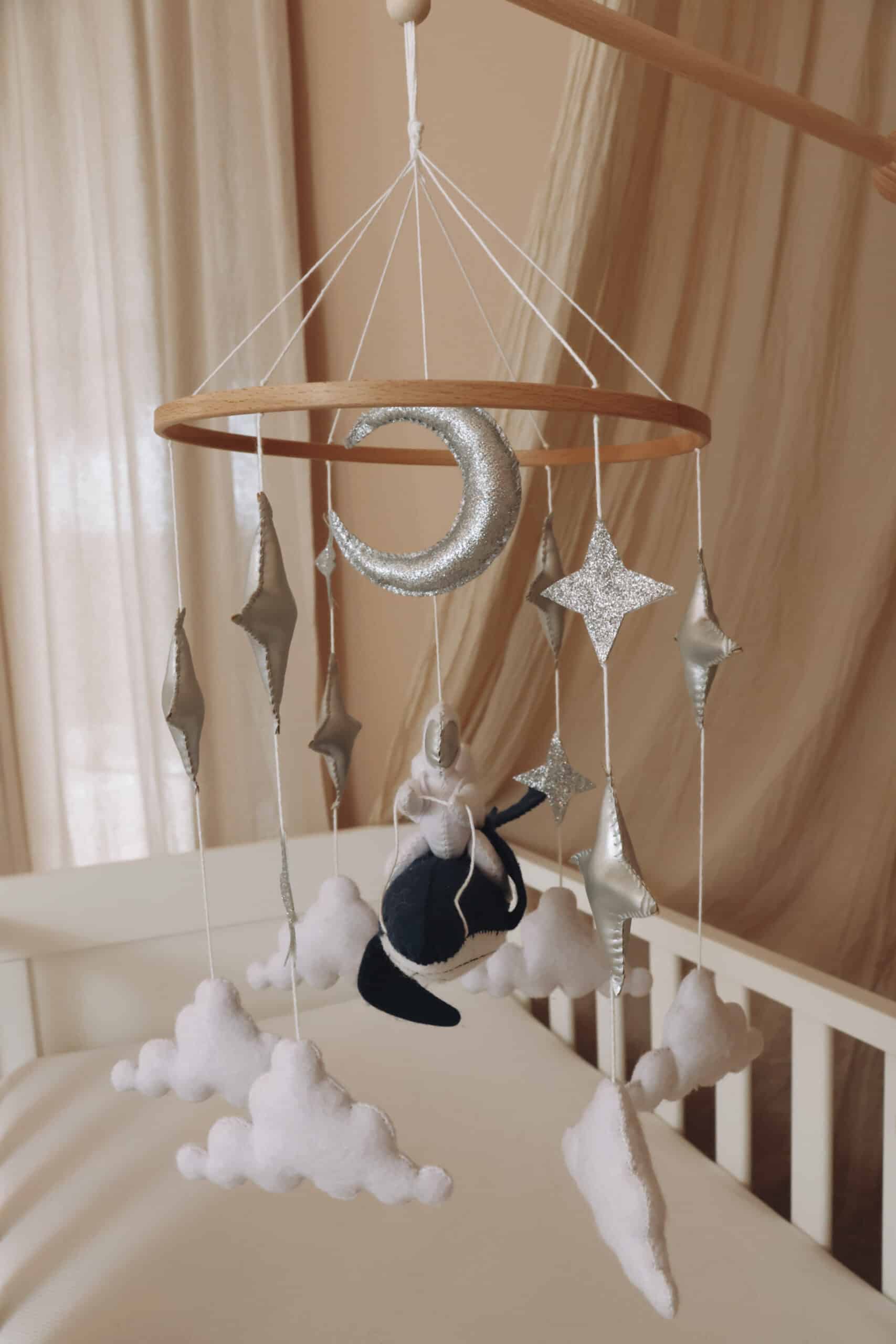 Handmade astronaut mobile-12