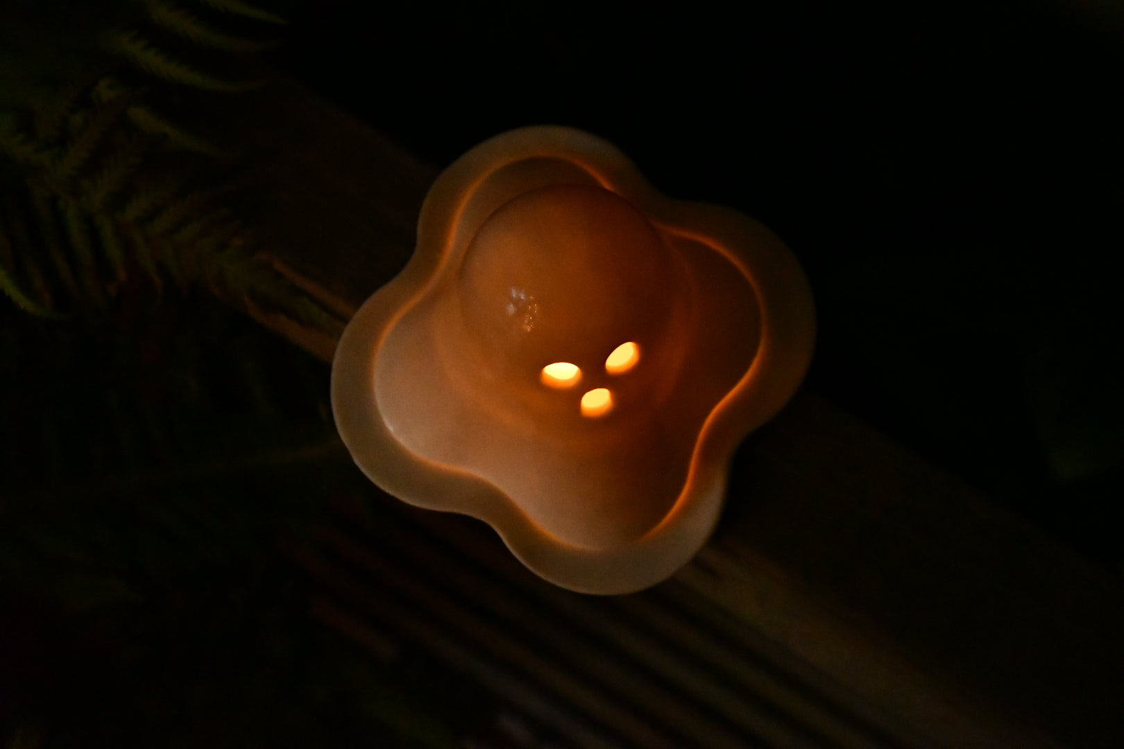 Ghost Tealight Holder for Halloween