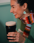 Triskelion Hoop Earrings