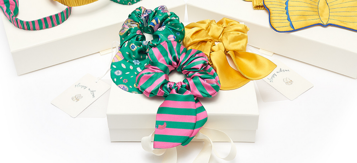 Bella Silk Scrunchie Gift Set