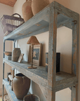 Reclaimed Blue Shelving Unit