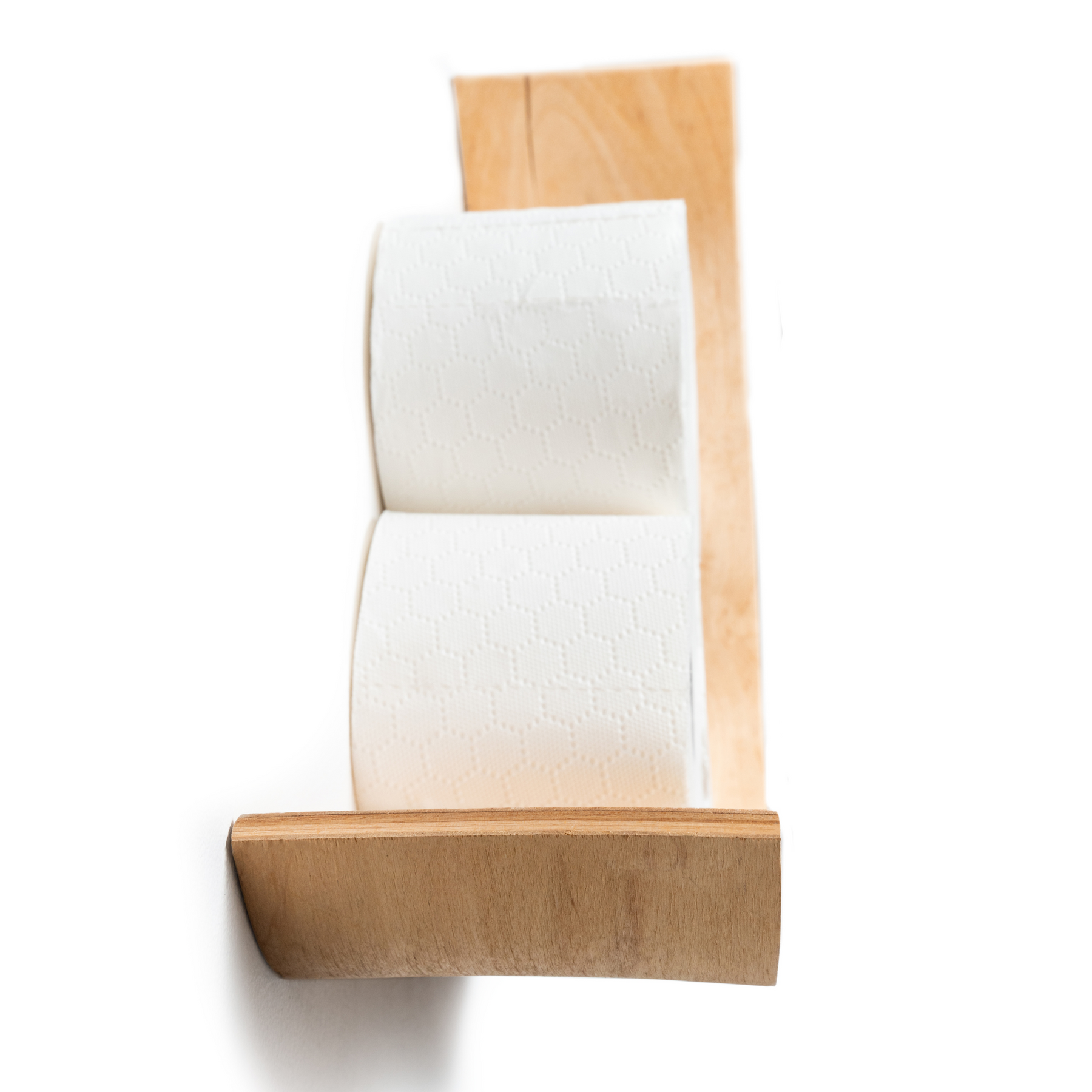 Stylish Baltic Birch Cloud Toilet Paper Holder – Modern &amp; Sleek by Ewart Woods at www.brixbailey.com
