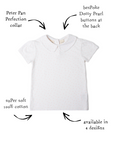Peter Pan Short Sleeved T-Shirt - Pink Spot