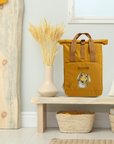 Long Haired Dachshund Roll-Top Backpack – Small Dog, Big Adventure!