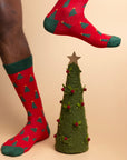 Christmas Tree Bamboo Socks