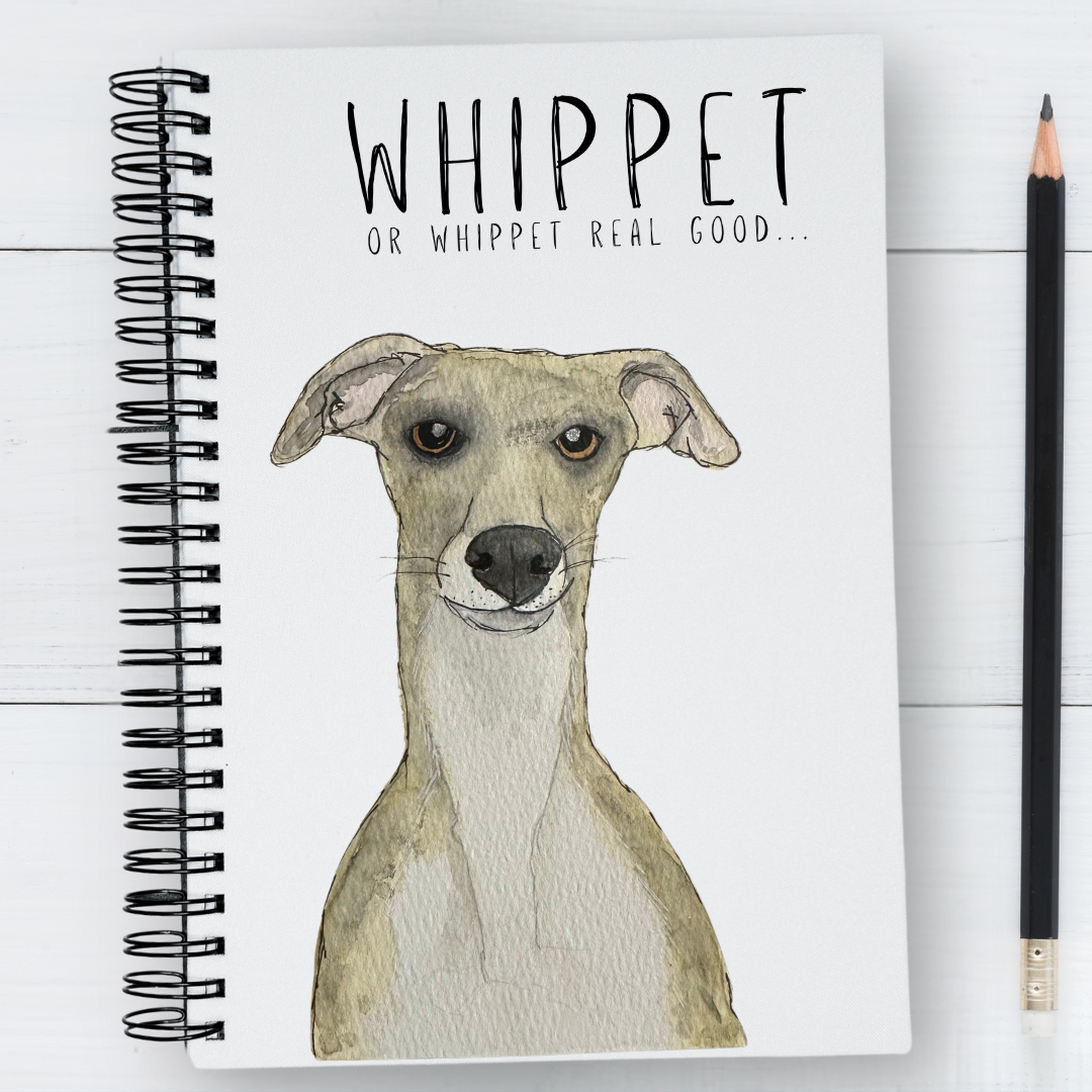 Whippet Real Good – The Notebook for Zoomie-Fueled Genius!