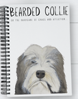 The Bearded Collie Notebook of Genius: Paws, Chaos and Scribbles