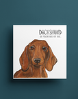 Mischievous Sausage – A Card as Cheeky as a Dachshund!