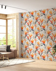 Tropical Strelitzia Floral Wallpaper