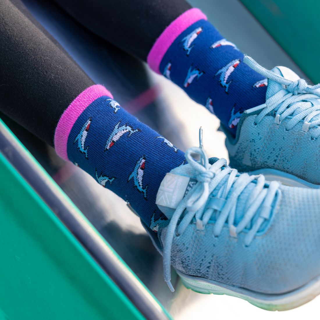 Sharks Matching Bamboo Socks (Adult &amp; Child)