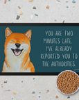 Shiba Inu Pet Bowl Mat