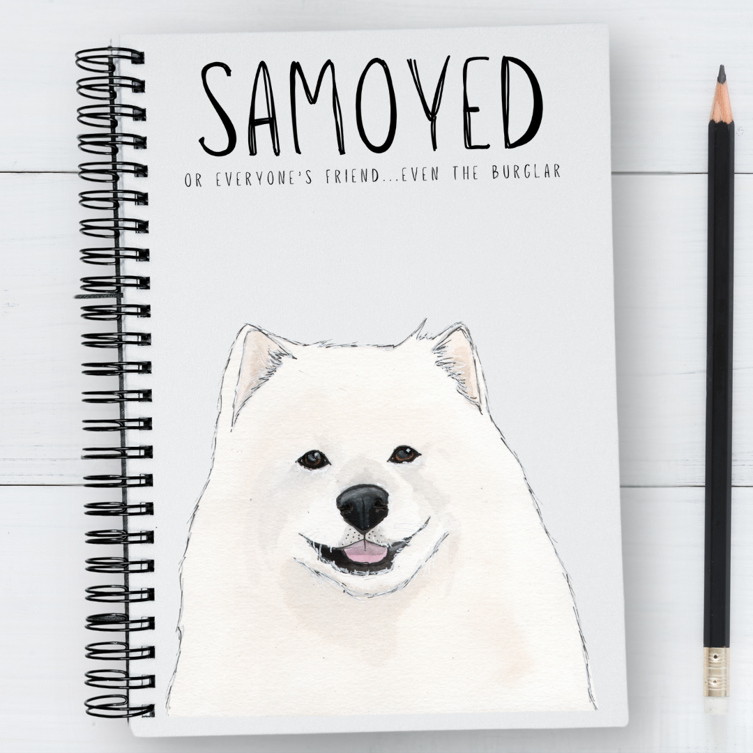 Fluff &amp; Scribbles: The Samoyed Notebook of Unleashed Ideas