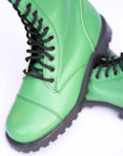 Bold 511 Granny Smiths Leather Boots – Durable & Stylish by Samelin at www.brixbailey.com