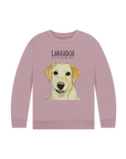 Crumb Catcher in Chief – The Yellow Labrador Kids' Sweatshirt
