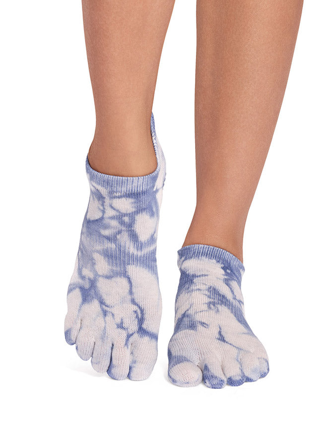 ToeSox Low Rise Full Toe Women's Yoga Grip Socks