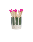 Ceramic Scallop Edge Match Pot Various Styles