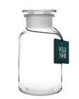 Clear Glass Apothecary Jars