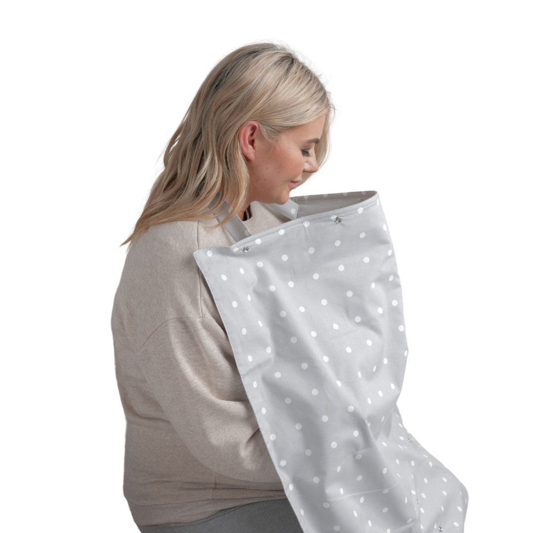 Feeding &amp; Pumping Privacy Cover - Dotted