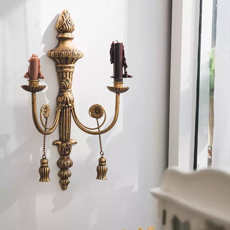 Vintage Wall Candle Holder-0