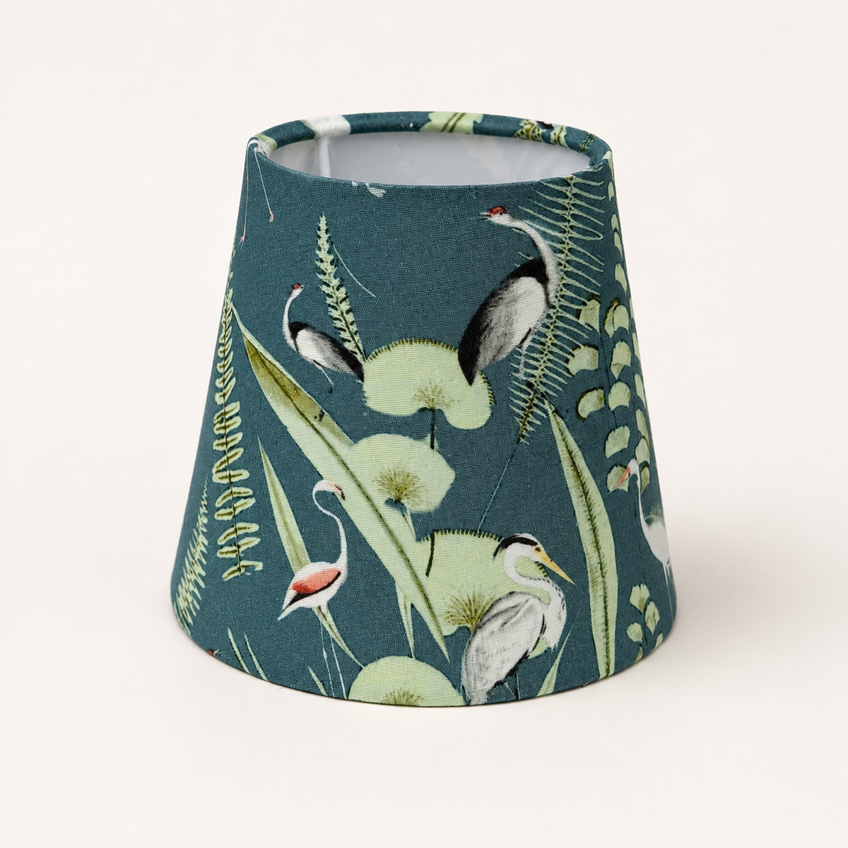 Flamingo Lampshade Blue &amp; Green 17cm Table &amp; Wall Light Shade