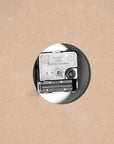 Grey Wall Clock for the Modern Living Space