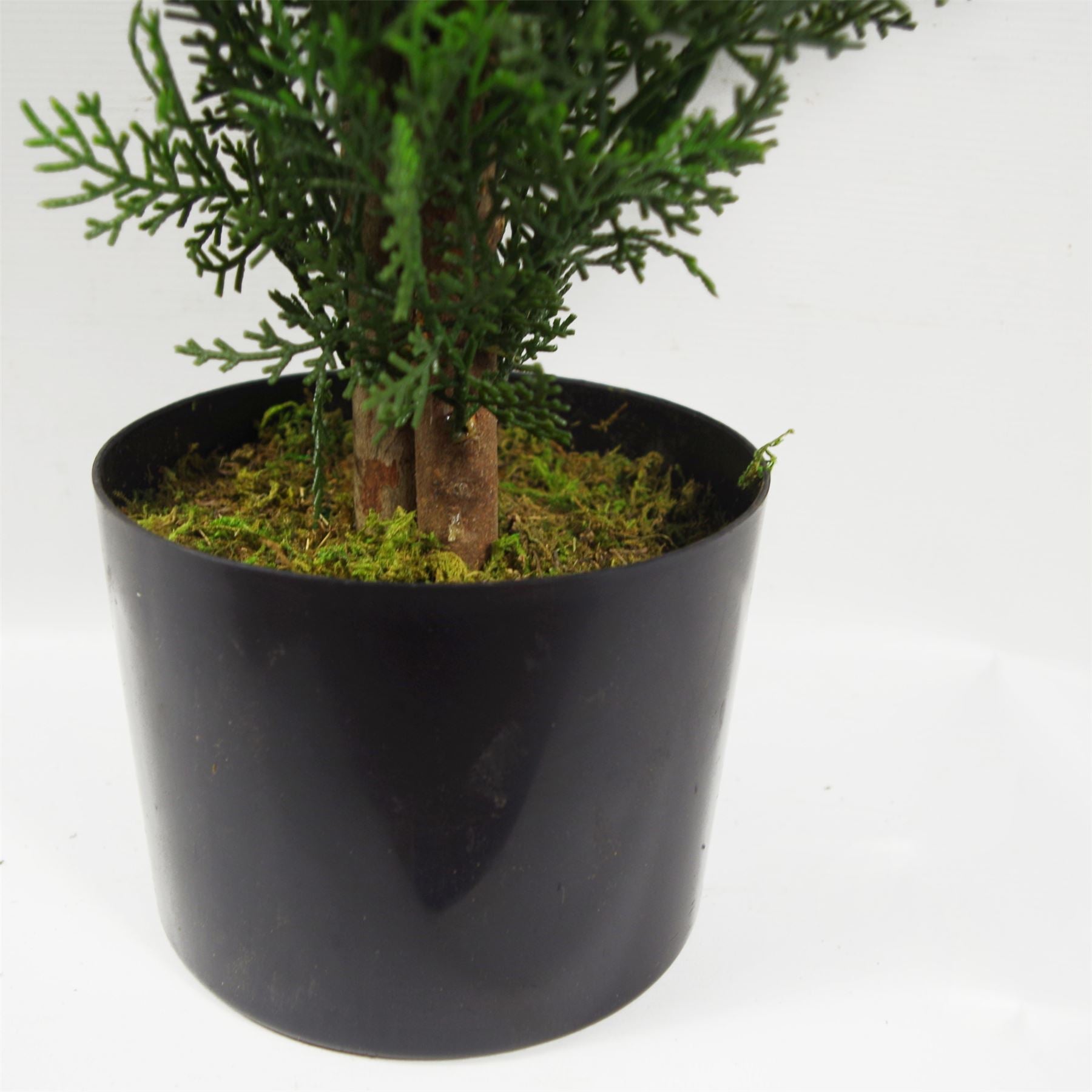 Cypress Cedar Topiary Tree Artificial 90cm Plant-2