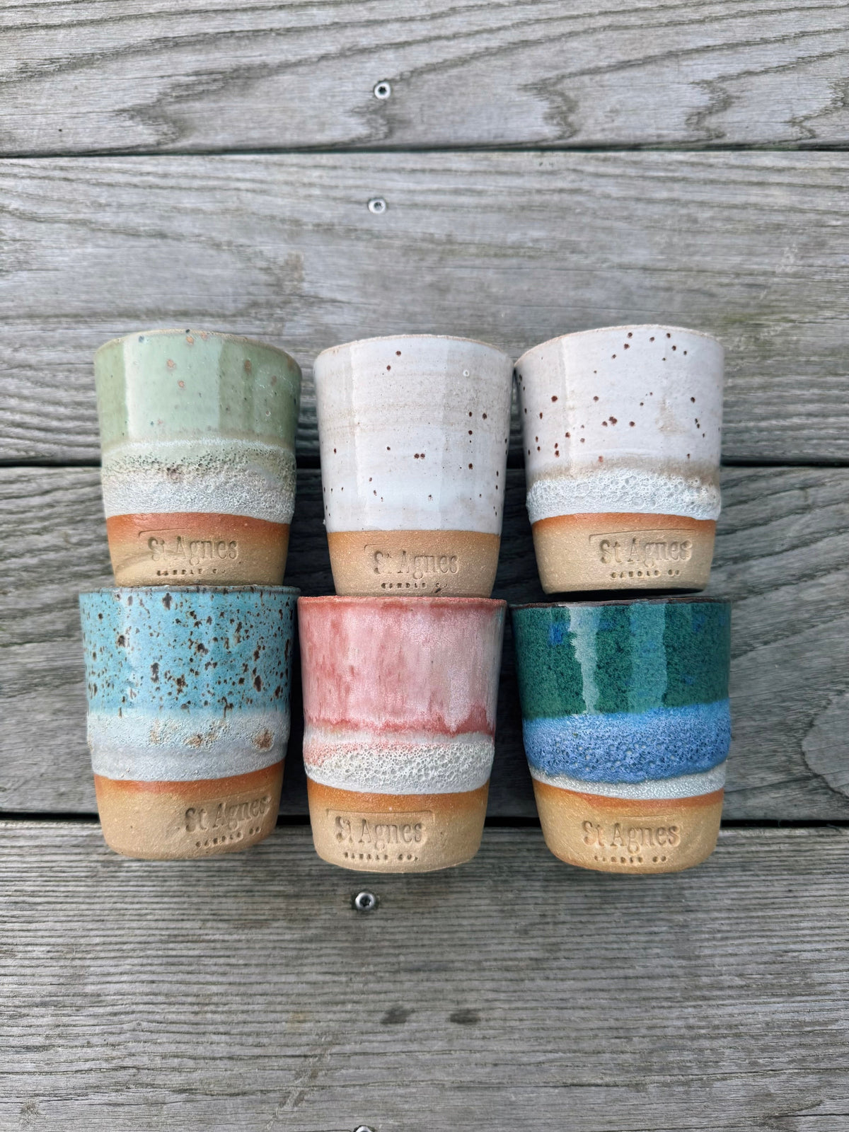 Flat white cups