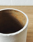Handmade ceramic planter - Eggshell white