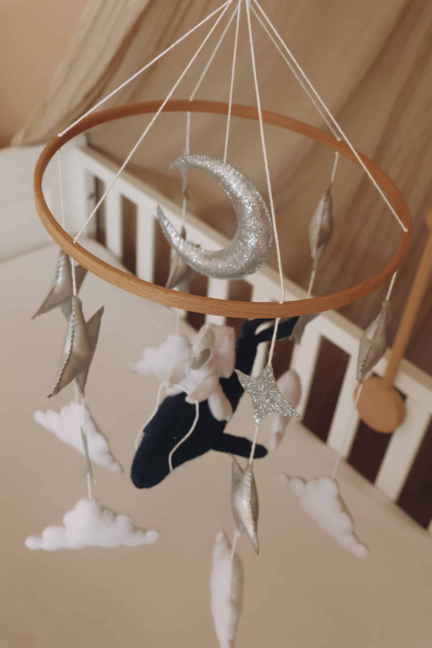 Handmade astronaut mobile-9