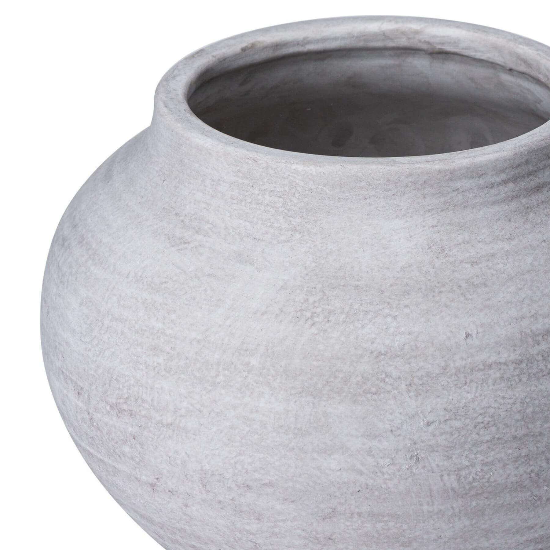 Stylish Darcy Stone Planter | Modern Home Decor