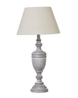 Urn Style Table Lamp with Linen Shade