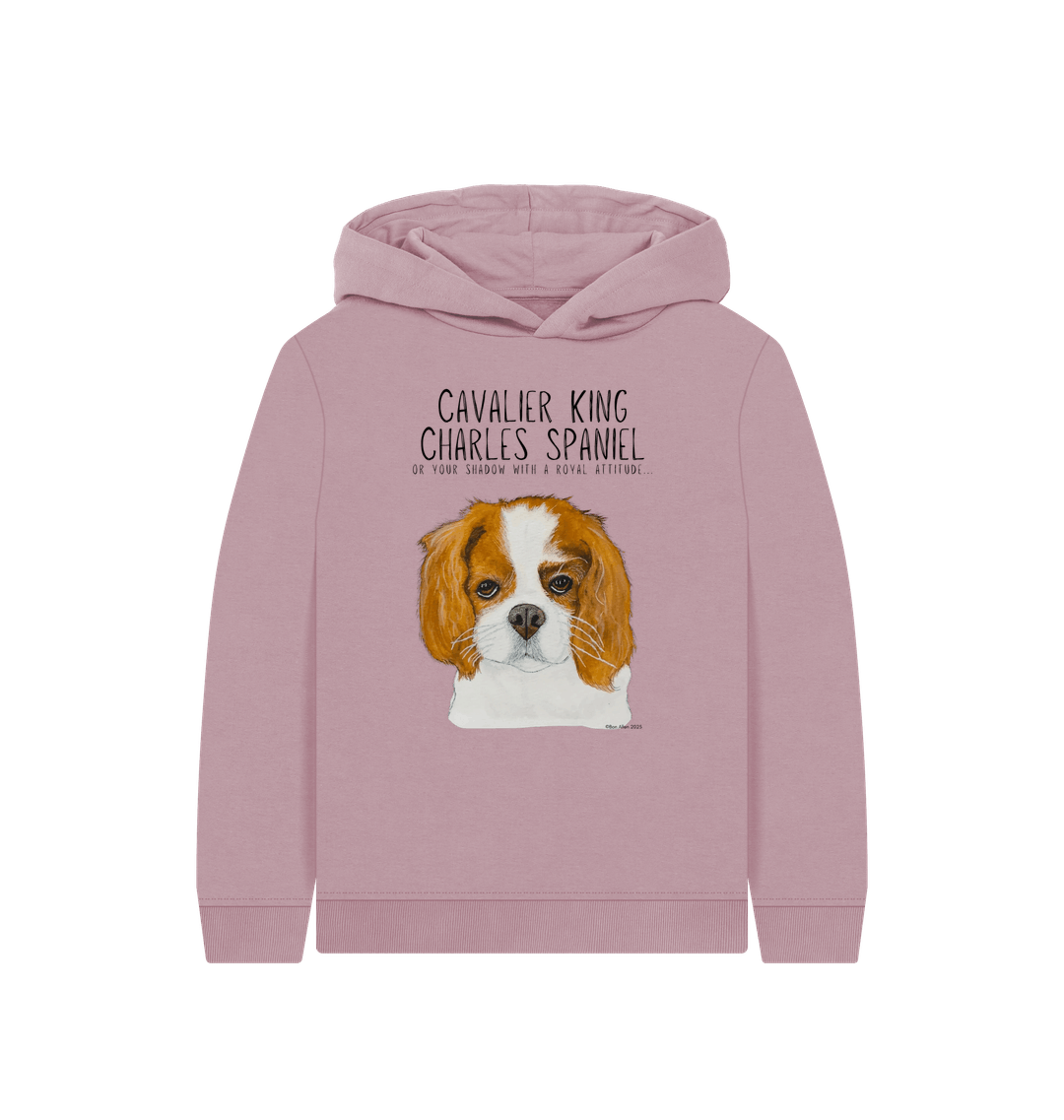 Little Monarchs &amp; Muzzles: Eco Kids Hoodie for Pup-Loving Royalty