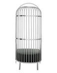 Eliza Silver Finish Dome Cage Chair