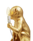 Gold Finish Monkey Lamp | Boho