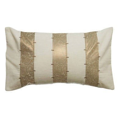 Bosie Multi Gold Panel Cushion | Kensington Townhouse