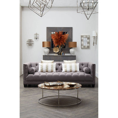Bosie Multi Gold Panel Cushion | Kensington Townhouse