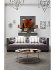 Bosie Multi Gold Panel Cushion | Kensington Townhouse
