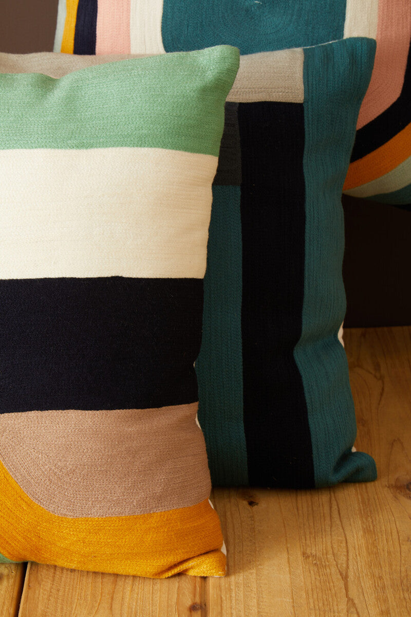 Assorted Stripe Cushion | Bosie Ozella