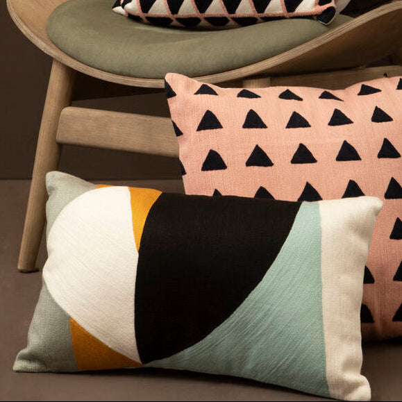 Multi Colour Rectangular Cushion | Bosie Ozella