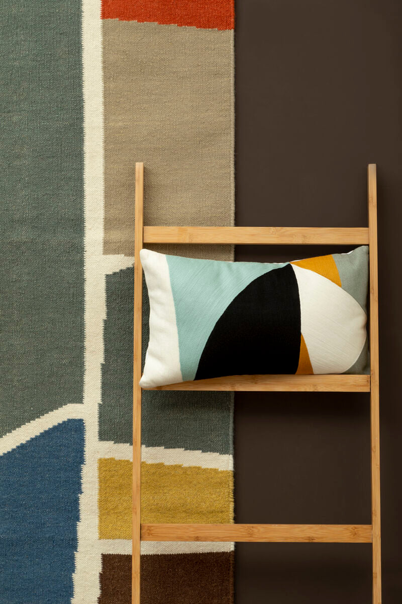 Multi Colour Rectangular Cushion | Bosie Ozella